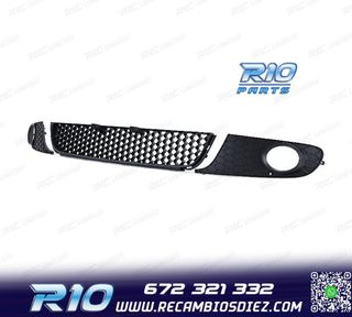 REJILLAS PARAGOLPES VOLKSWAGEN VW GOLF 6 08-12 NEGRO