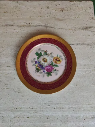 Plato de porcelana Limoges France 25.5cm