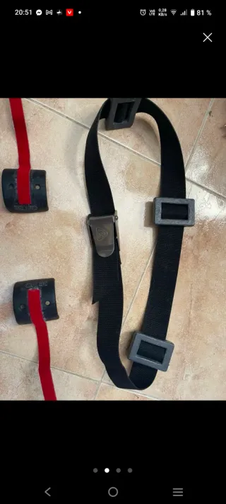 Cinturón cressi para buceo