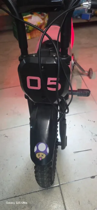 Moto Eléctrica Infantil Evercross Rosa