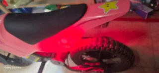 Moto Eléctrica Infantil Evercross Rosa