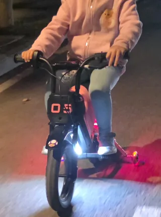 Moto Eléctrica Infantil Evercross Rosa