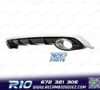 DIFUSOR AUDI A6 4G 11-14 LOOK RS + COLAS DE ESCAPE