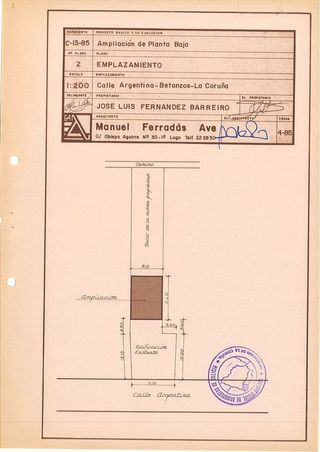 Local comercial en venta en Betanzos