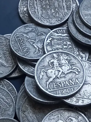 10 Céntimos 1940-1953 Lote