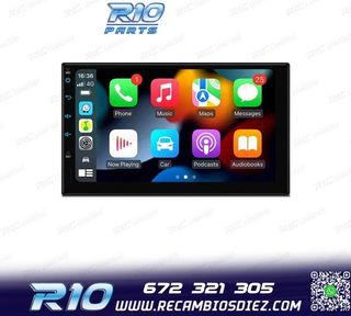 RADIO GPS ANDROID 14 2DIN 7" MULTIMEDIA GPS HD 3 USB SD
