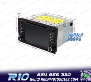 RADIO GPS ANDROID 12 AUDI A3 8P 8PA USB GPS TACTIL HD OCTA-C
