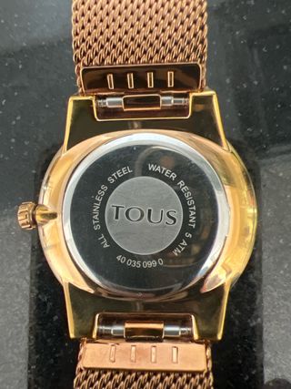 Reloj Tous Dorado y Rosa