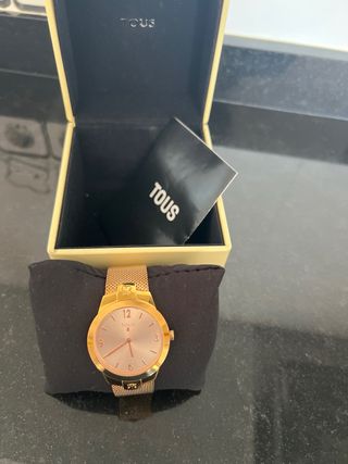 Reloj Tous Dorado y Rosa