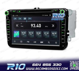 RADIO GPS ANDROID 14 PARA VOLKSWAGEN VW GOLF POLO PASSAT CAD