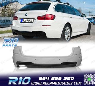 KIT CARROCERIA BMW F11 TOURING LOOK M 10-13 PDC + LAVAFAROS