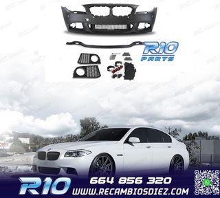KIT CARROCERIA BMW F11 TOURING LOOK M 10-13 PDC + LAVAFAROS