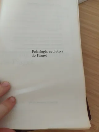 Psicología evolutiva de Piaget una síntesis par...