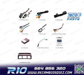 RADIO GPS ANDROID 10 PARA MERCEDES S W220 98-05