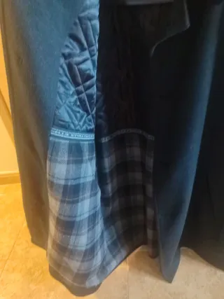 Abrigo de hombre negro