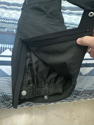 Pantalón Alpinismo Simond Negro con Tirantes