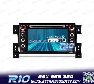 RADIO GPS ANDROID 14 PARA SUZUKI GRAND VITARA 05-13