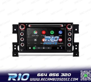 RADIO GPS ANDROID 14 PARA SUZUKI GRAND VITARA 05-13