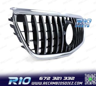 PARRILLA MERCEDES CLASE V W447 14-19 NEGRO CROMO LOOK AMG