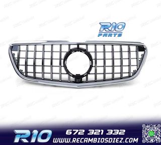 PARRILLA MERCEDES CLASE V W447 14-19 NEGRO CROMO LOOK AMG