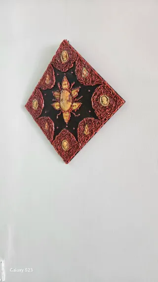 corallo e cammei fatto a mano