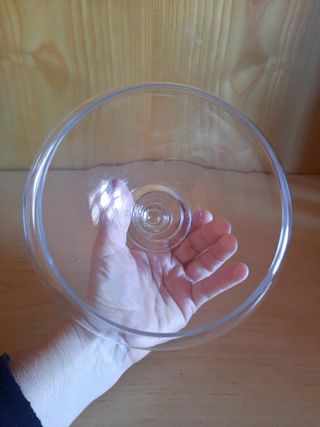 Coperchio in vetro trasparente