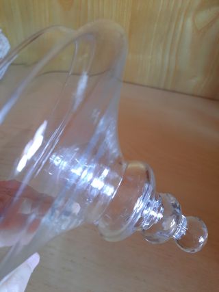 Coperchio in vetro trasparente