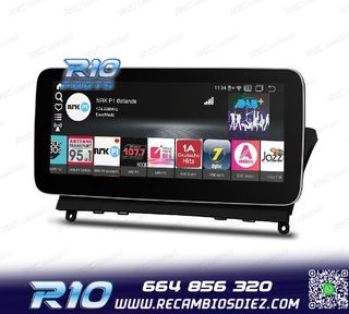 RADIO GPS ANDROID 12 PARA MERCEDES C W204 07-10