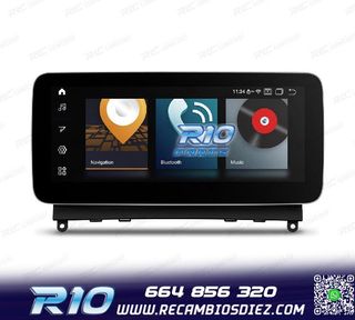 RADIO GPS ANDROID 12 PARA MERCEDES C W204 07-10