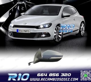 ESPEJO RETROVISOR IZQ VOLKSWAGEN SCIROCCO 08-14 6 PIN