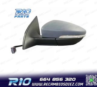 ESPEJO RETROVISOR IZQ VOLKSWAGEN SCIROCCO 08-14 6 PIN