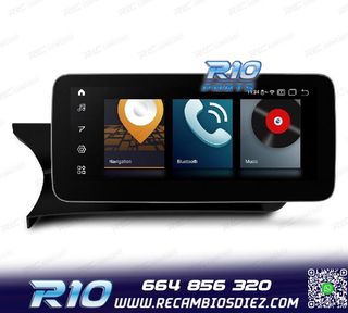 RADIO GPS ANDROID 12 PARA MERCEDES W204 11-14