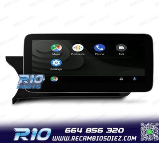 RADIO GPS ANDROID 12 PARA MERCEDES W204 11-14