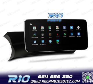 RADIO GPS ANDROID 12 PARA MERCEDES W204 11-14