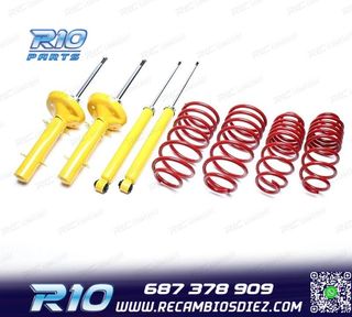 KIT SUSPENSIÓN DEPORTIVA PARA VOLKSWAGEN