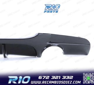 DIFUSOR BMW E90 E91 LOOK M PERFORMANCE NEGRO BRILLO