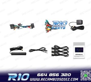 RADIO GPS ANDROID 12 PARA VOLKSWAGEN VW SKODA SEAT