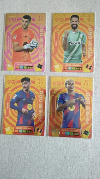 Cromos Panini Adrenalyn XL Premium Oro