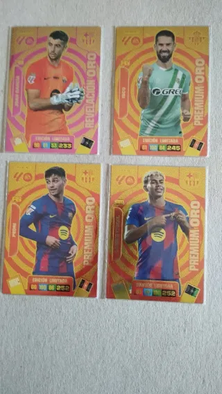 Cromos Panini Adrenalyn XL Premium Oro