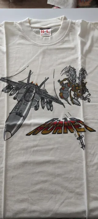 Camiseta B&C F-18 Hornet Español Talla L
