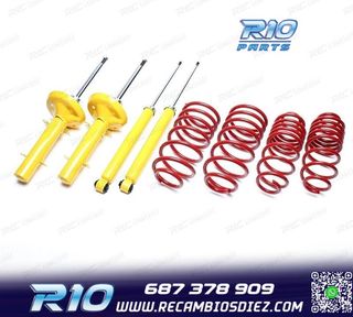 KIT SUSPENSIÓN DEPORTIVA PARA FIAT