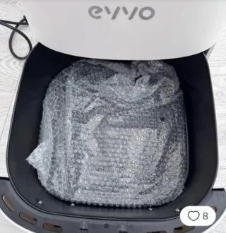 Freidora de aire evvo Tasty Fryer 6L Blanca