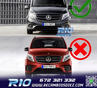 PARRILLA MERCEDES W447 14-19 LOOK GTR PANAMERICANA NEGRO BRI