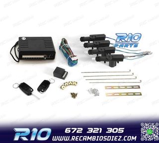 CIERRE CENTRALIZADO UNIVERSAL CON MOTORES Y 2 MANDOS CON ESP