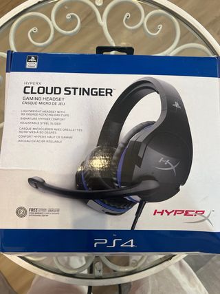 Cascos ps4. Cloud stinger Hyper.
