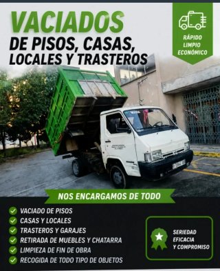 Vaciados limpieza
