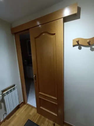 Puerta Corredera Madera + Guía