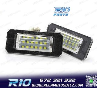 LUCES DE MATRÍCULA LED PARA MINI COOPER 06-10