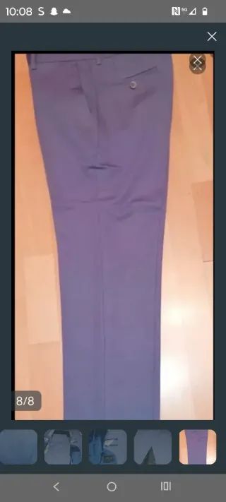 Traje de chaqueta para caballero