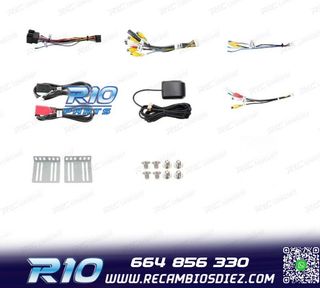 RADIO GPS ANDROID 12 HD TACTIL BLUETOOTH USB SD